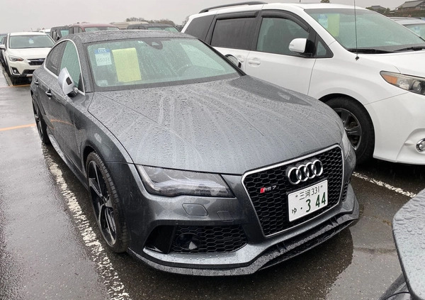 Audi RS7 cena 179000 przebieg: 43525, rok produkcji 2014 z Uniejów małe 742